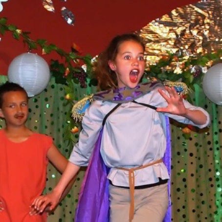Bottom acting in the play within the play